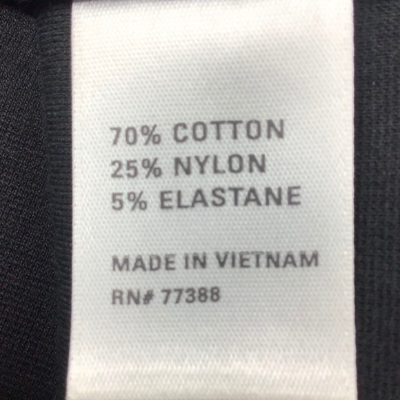 Madewell Abroad Dress Black Pointe Knit Sz 2 - Picture 8 of 9